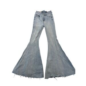 Free People We The Free Jeans 25 Just Float On Flare Bell Bottom Boho